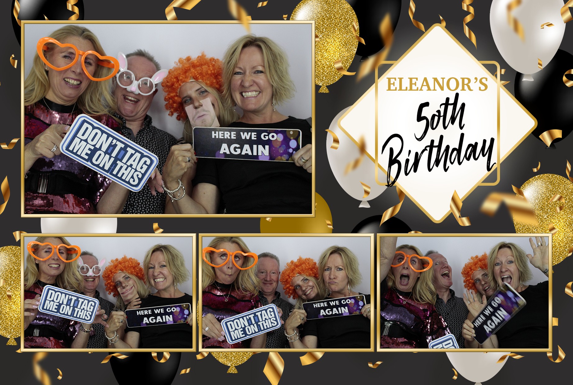 Eleanor's 50th Birthday | View more photos from the event at gallery.myphotoboothexperience.co.uk/u/MyPhotoBoothExperienceLtd/Eleanors-50th-Birthday